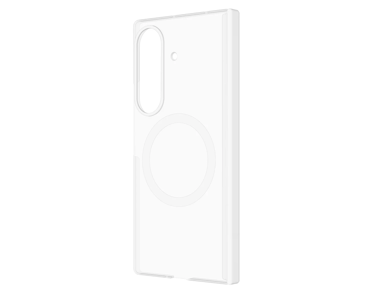 Samsung Clear magnetický kryt GP-FFF976YC pro Samsung Galaxy Z Fold8 Ultra, transparentní
