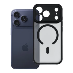 Zadní kryt FULL MATTE MAG COVER case compatible with MagSafe pro Apple iPhone 17 Pro / 18 Pro, černá