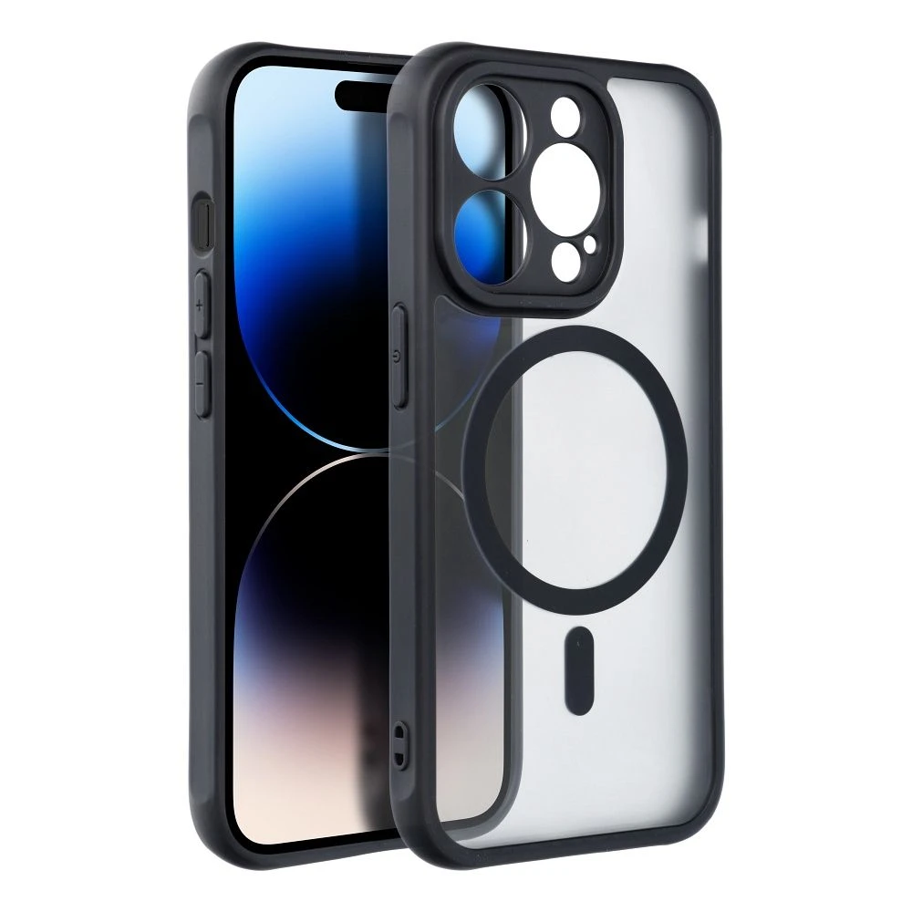 Case for Xiaomi Redmi Note 15 5G Full Matte Mag Cover compatible with MagSafe black