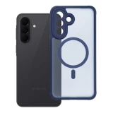 Case for Samsung A37 Full Matte Mag Cover compatible with MagSafe navy blue