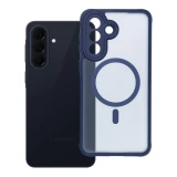 Case for Samsung A57 Full Matte Mag Cover compatible with MagSafe navy blue