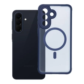 Zadní kryt FULL MATTE MAG COVER case compatible with MagSafe pro Samsung Galaxy A57, modrá