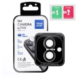 Tempered Glass Camera Lens Protector for iPhone 16 / 16 PLUS Blue Star Easy Install black