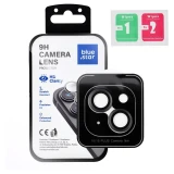 Tempered Glass Camera Lens Protector for iPhone 15 / 15 PLUS Blue Star Easy Install black