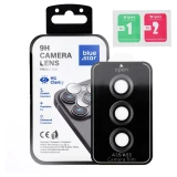 Tempered Glass Camera Lens Protector for Samsung A55 Blue Star Easy Install black