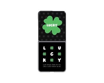 Zadní kryt GP-FFF776CUC Samsung FlipSuit pro Samsung Galaxy Z Flip8, Lucky Clover