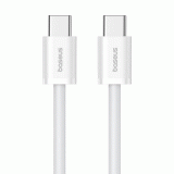 Kabel Baseus Superior 2 USB-C/USB-C 2m 100W, bílá