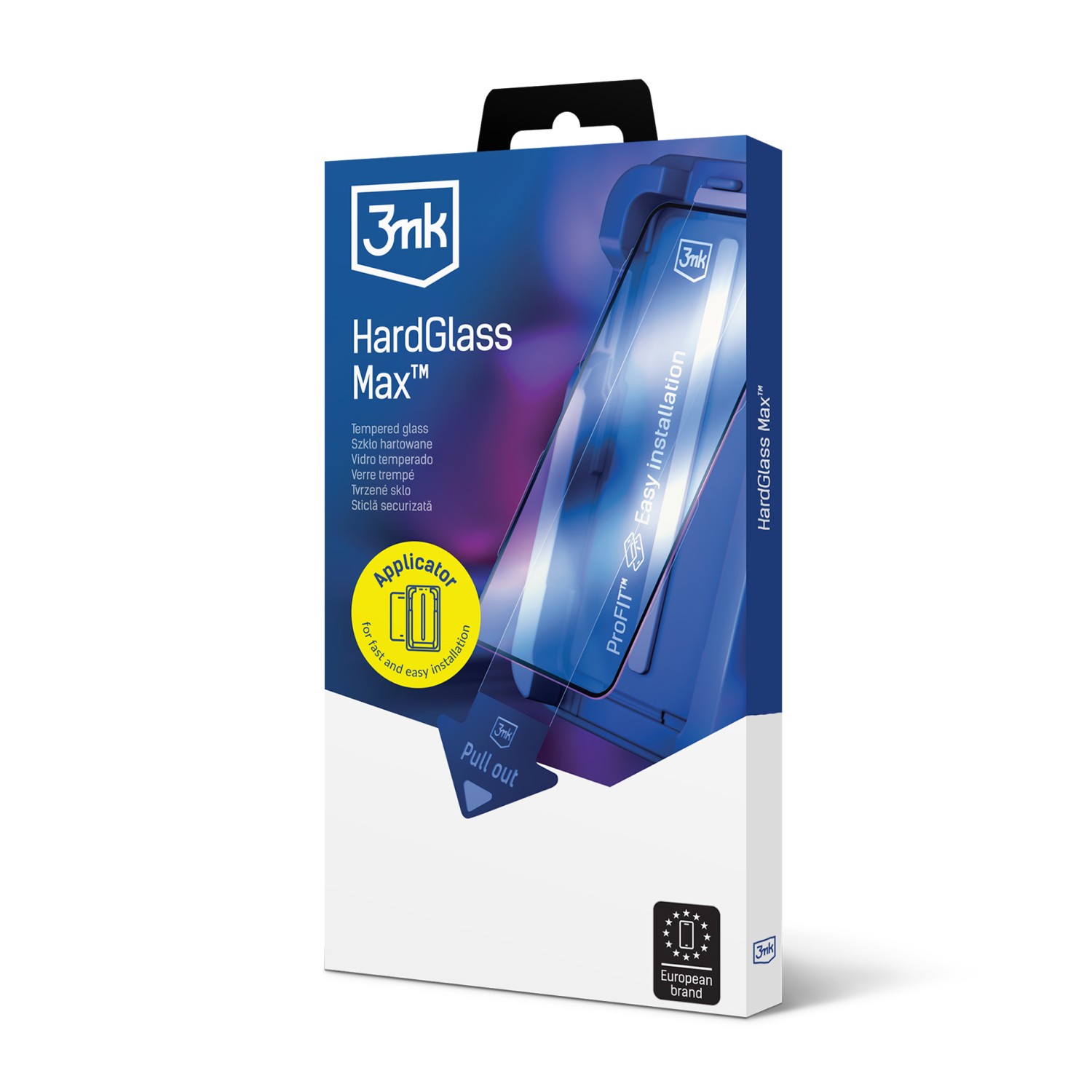 Tvrzené sklo 3mk HardGlass Max Privacy FrameFit pro Samsung Galaxy S24/S25