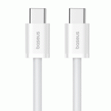 Kabel Baseus Superior 2 USB-C/USB-C 2m 30W, bílá