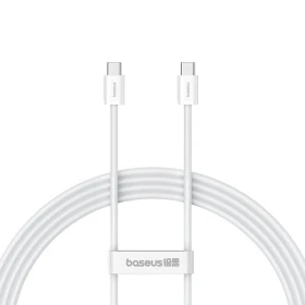 Kabel Baseus Superior 2 USB-C/USB-C 2m 30W, bílá