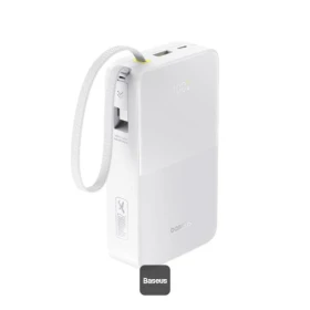 Powerbanka Baseus EnerFill FC51 Bipow2 Pro 20000mAh, 22,5W, bílá