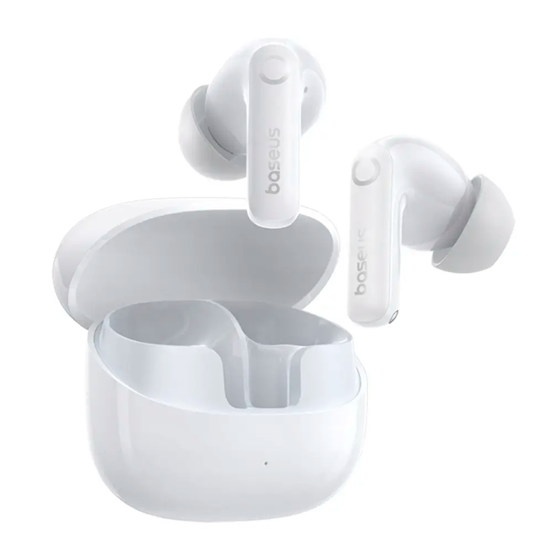 Bluetooth sluchátka Baseus Bass BP1 Pro, bílá