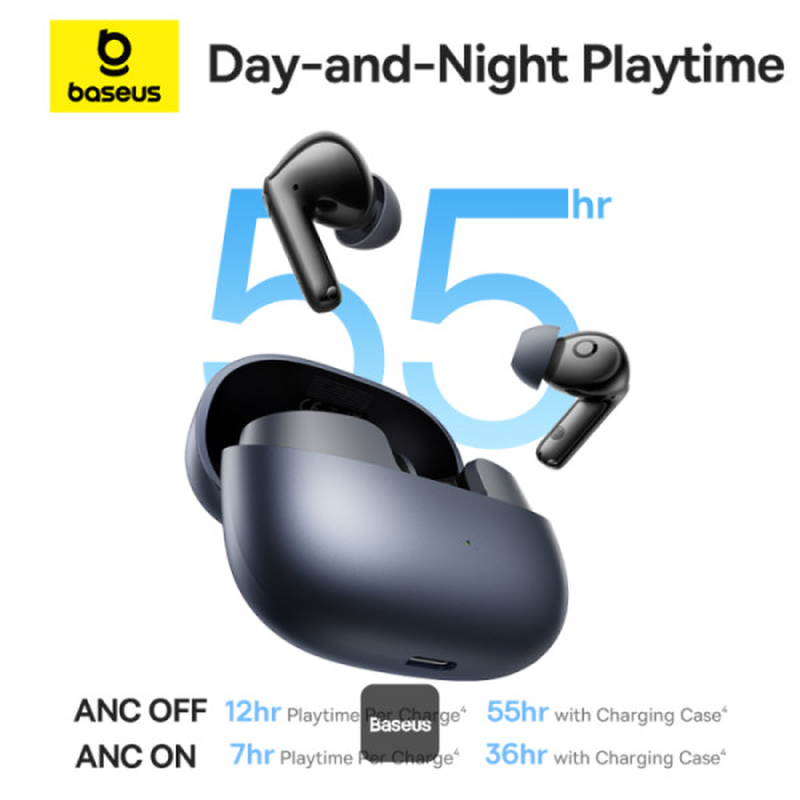 Bluetooth sluchátka Baseus Bass BP1 Pro, černá