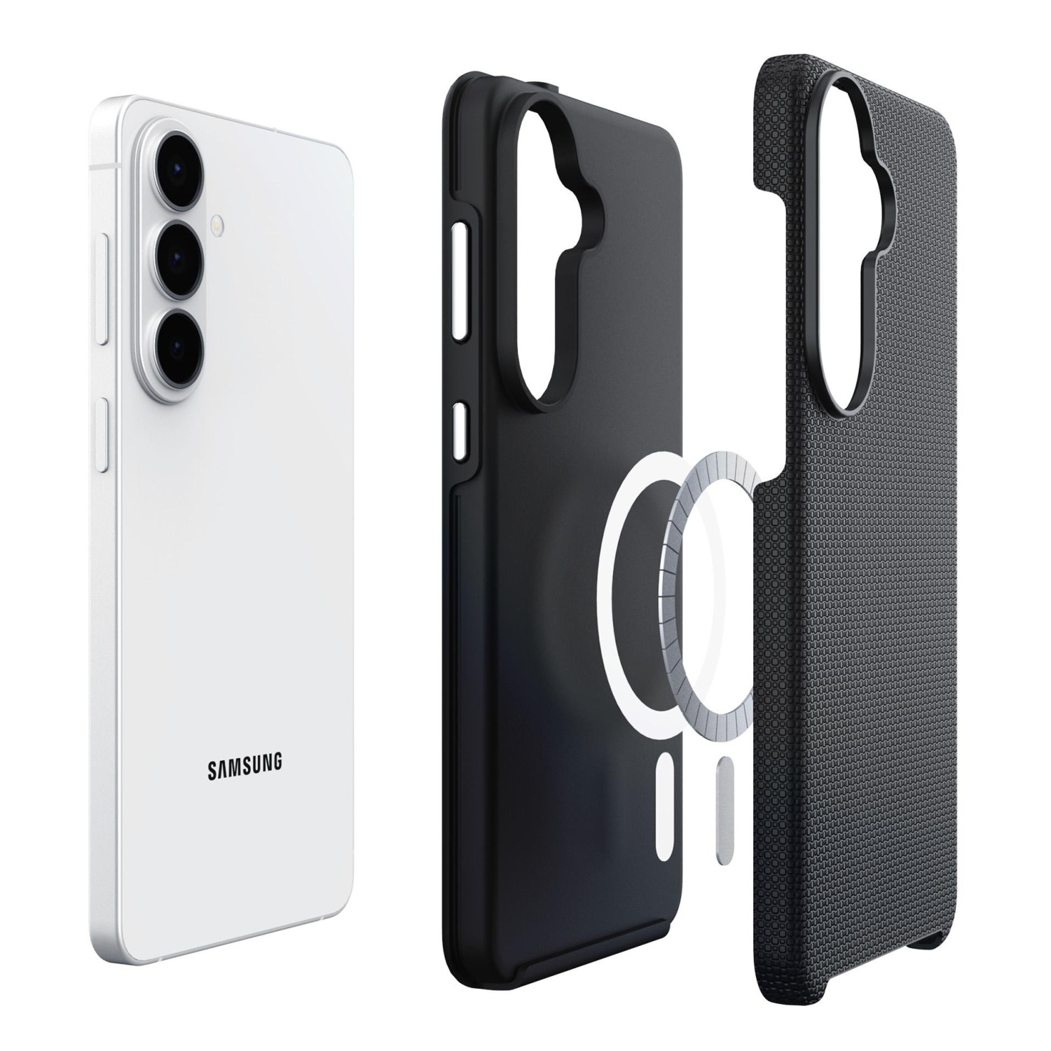 3mk ochranný kryt Hardy Shockproof MagCase pro Samsung Galaxy S26+, černá