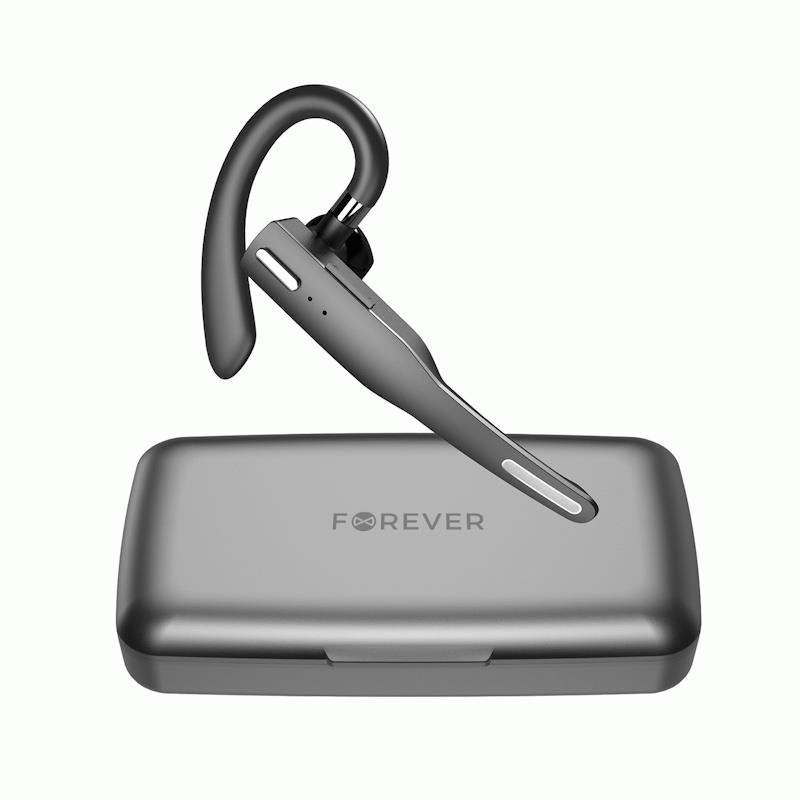 Bluetooth sluchátko s nabíjecím pouzdrem Forever BH-100, černá