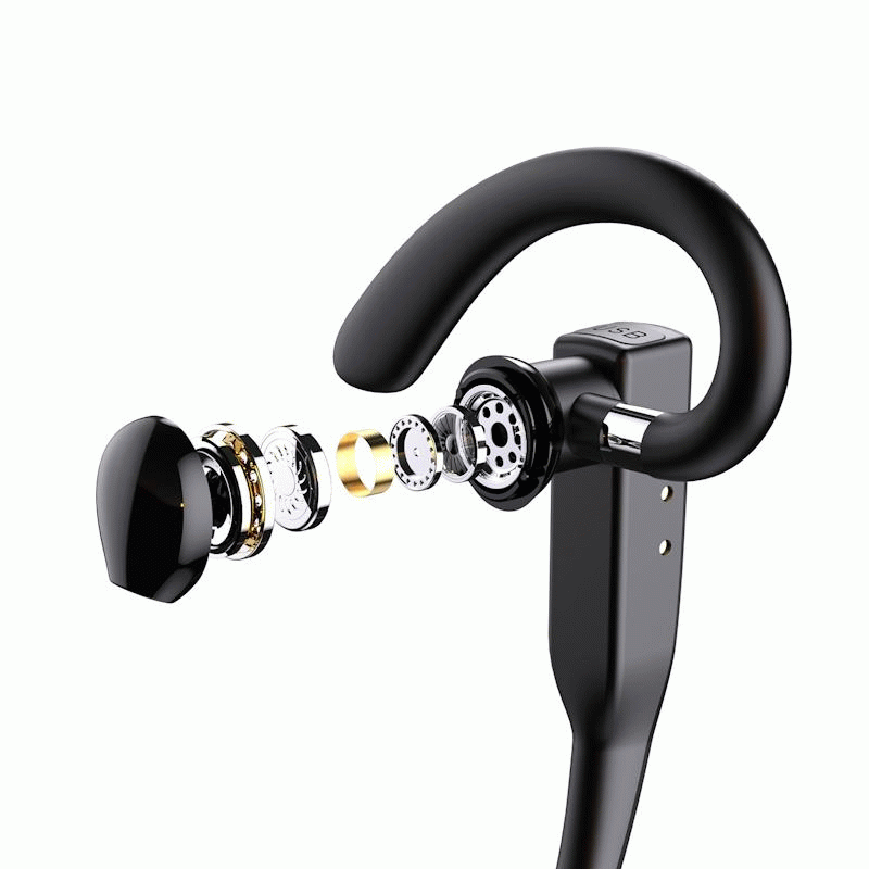 Bluetooth sluchátko s nabíjecím pouzdrem Forever BH-100, černá