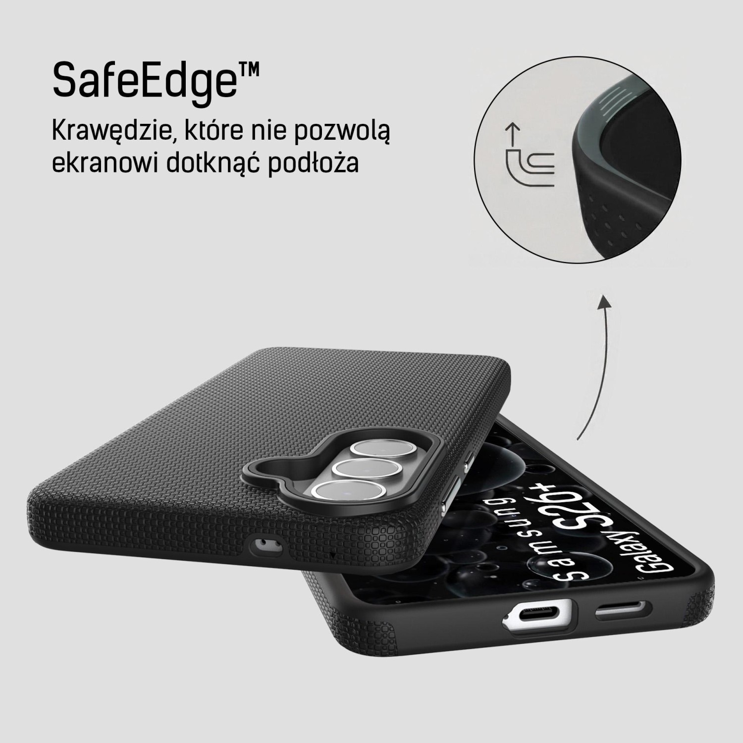 3mk ochranný kryt Hardy Shockproof MagCase pro Apple iPhone 17, černá