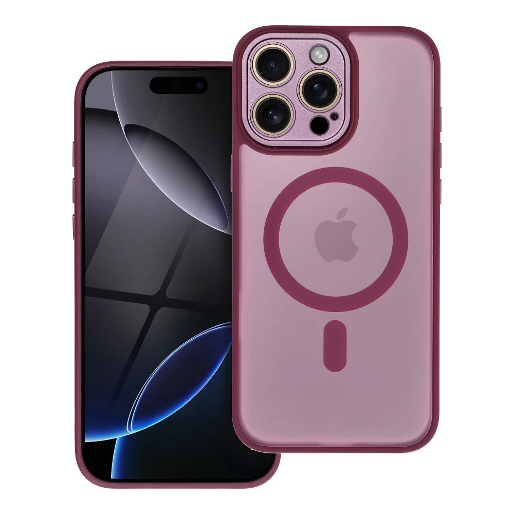 Case for iPhone 17 Pro Max / 18 Pro Max Variete Mag Cover compatible with MagSafe purple
