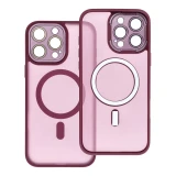 Case for iPhone 17 Pro / 18 Pro Variete Mag Cover compatible with MagSafe purple
