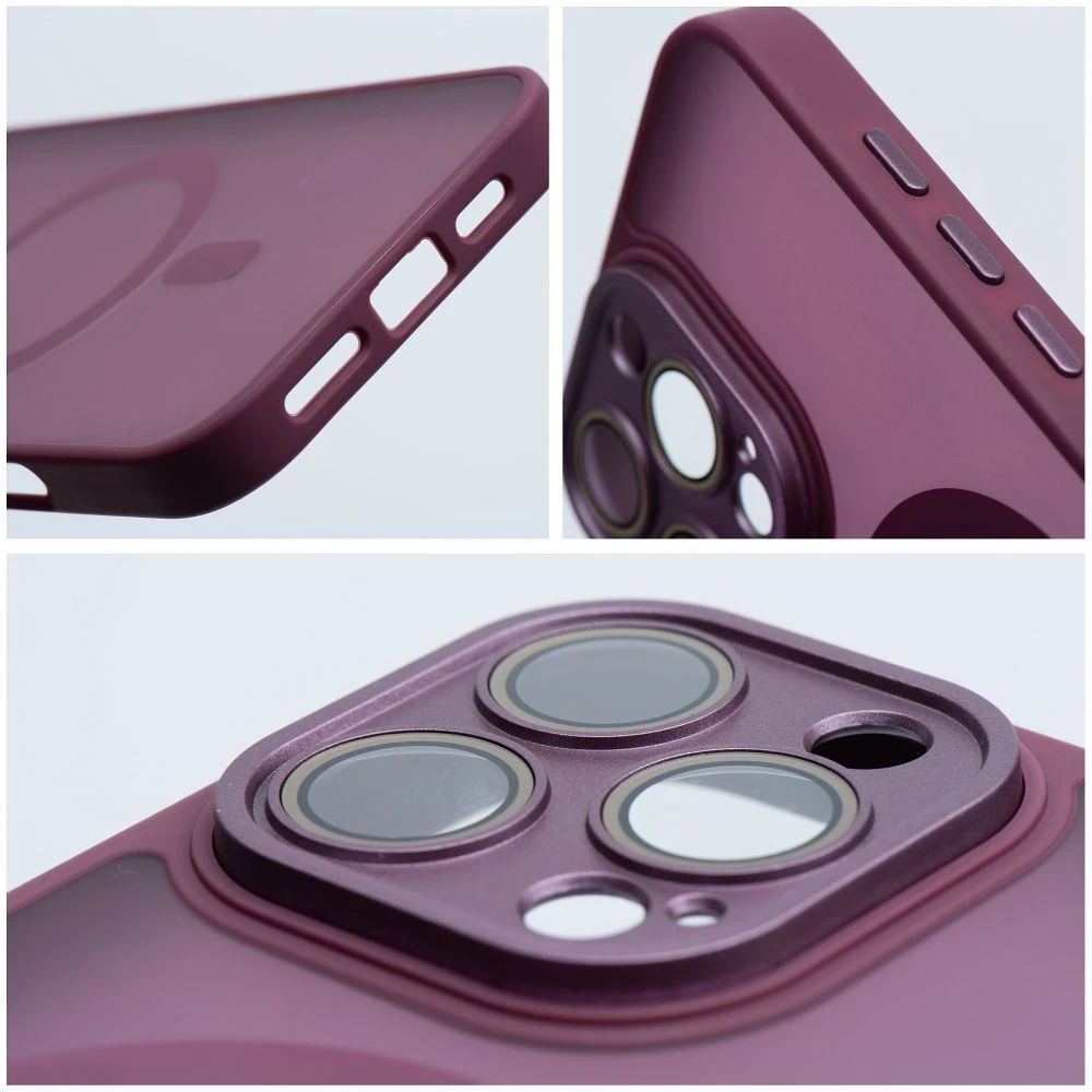 Case for iPhone 17 Pro / 18 Pro Variete Mag Cover compatible with MagSafe purple