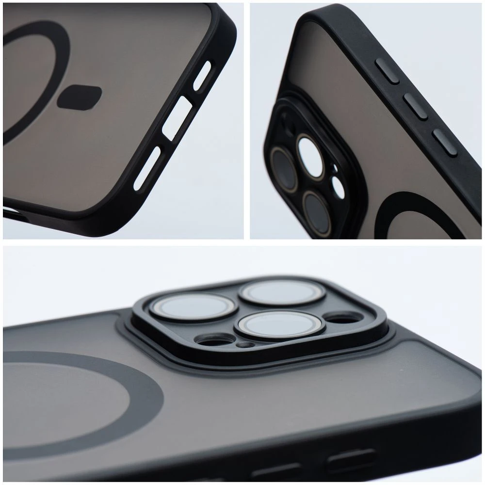 Case for iPhone 17 Pro / 18 Pro Variete Mag Cover compatible with MagSafe black
