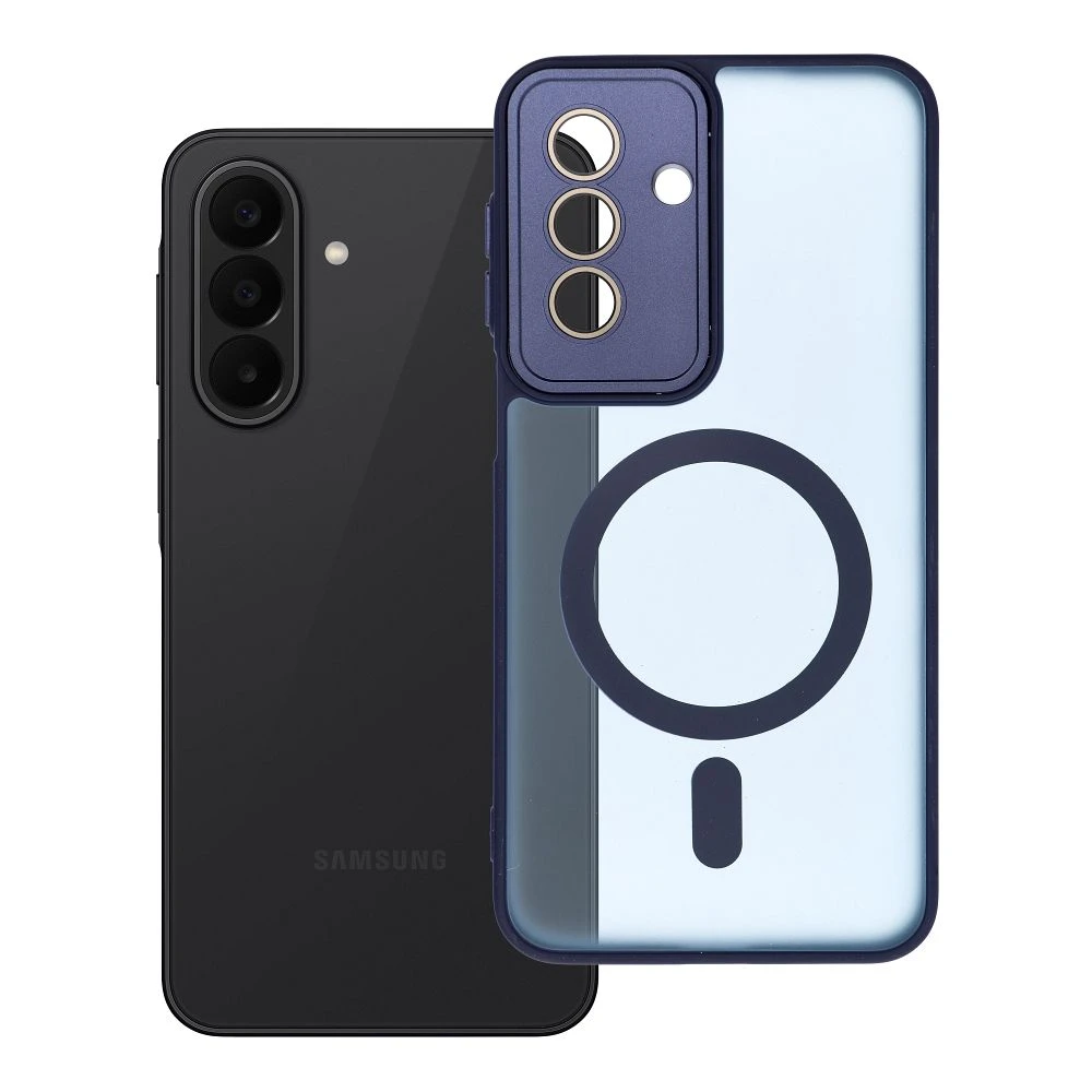 Case for Samsung A27 Variete Mag Cover compatible with MagSafe navy blue