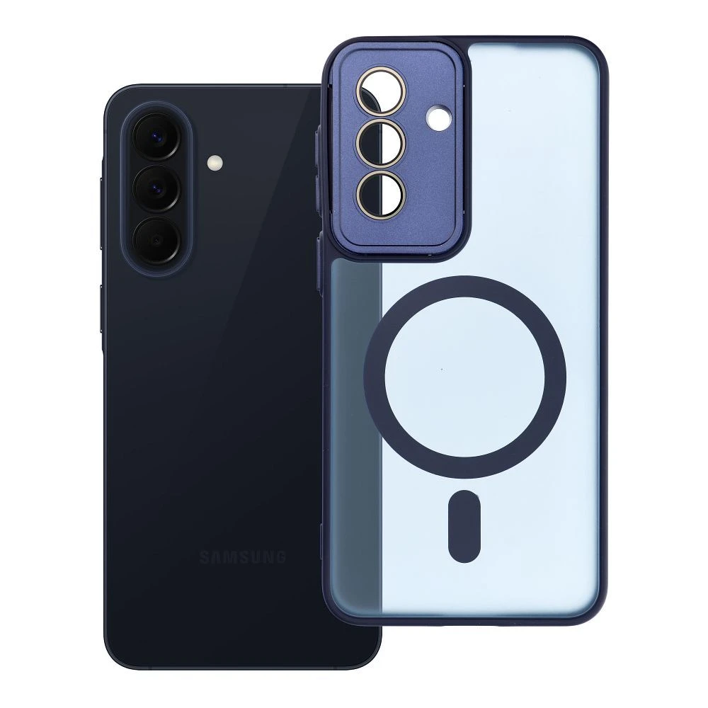 Case for Samsung A57 Variete Mag Cover compatible with MagSafe navy blue