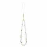 Guess IML Flowers Allover Strap MagSafe Zadní Kryt pro iPhone 18 Pro White