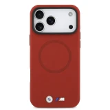 BMW M FW Metal Logo MagSafe Zadní Kryt pro iPhone 17 Pro Max Red