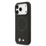 BMW M FW Metal Logo MagSafe Zadní Kryt pro iPhone 17 Pro Max Black