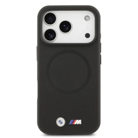 Zadní kryt BMW M FW Metal Logo MagSafe pro Apple iPhone 17 Pro Max, čermá