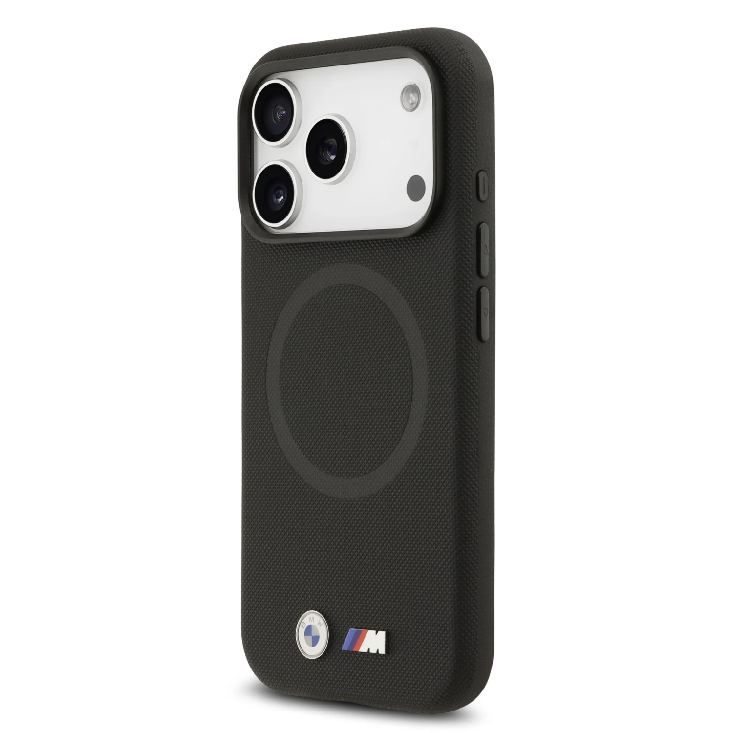 BMW M FW Metal Logo MagSafe Zadní Kryt pro iPhone 17 Pro Max Black