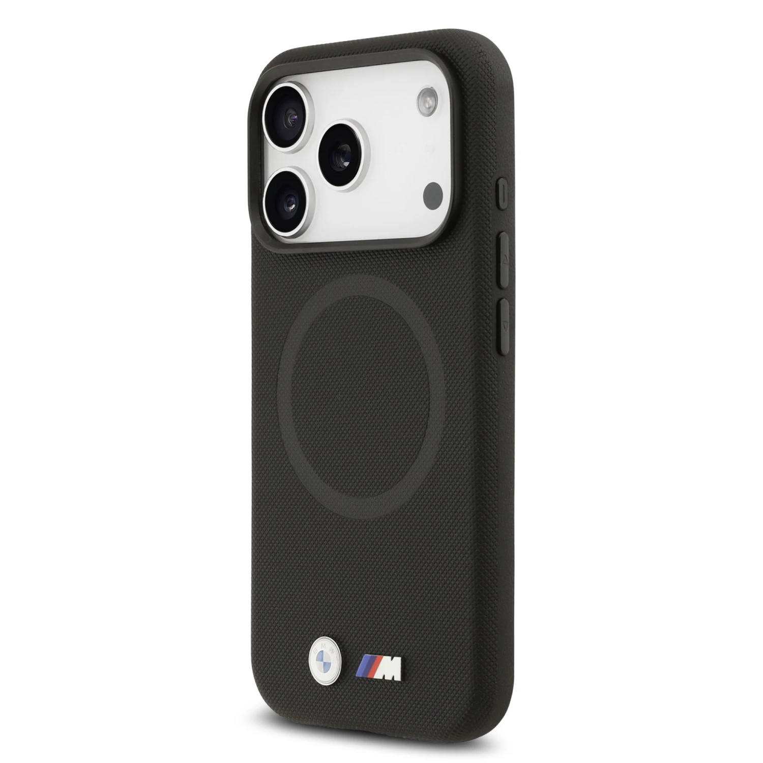 BMW M FW Metal Logo MagSafe Zadní Kryt pro iPhone 17 Pro Black