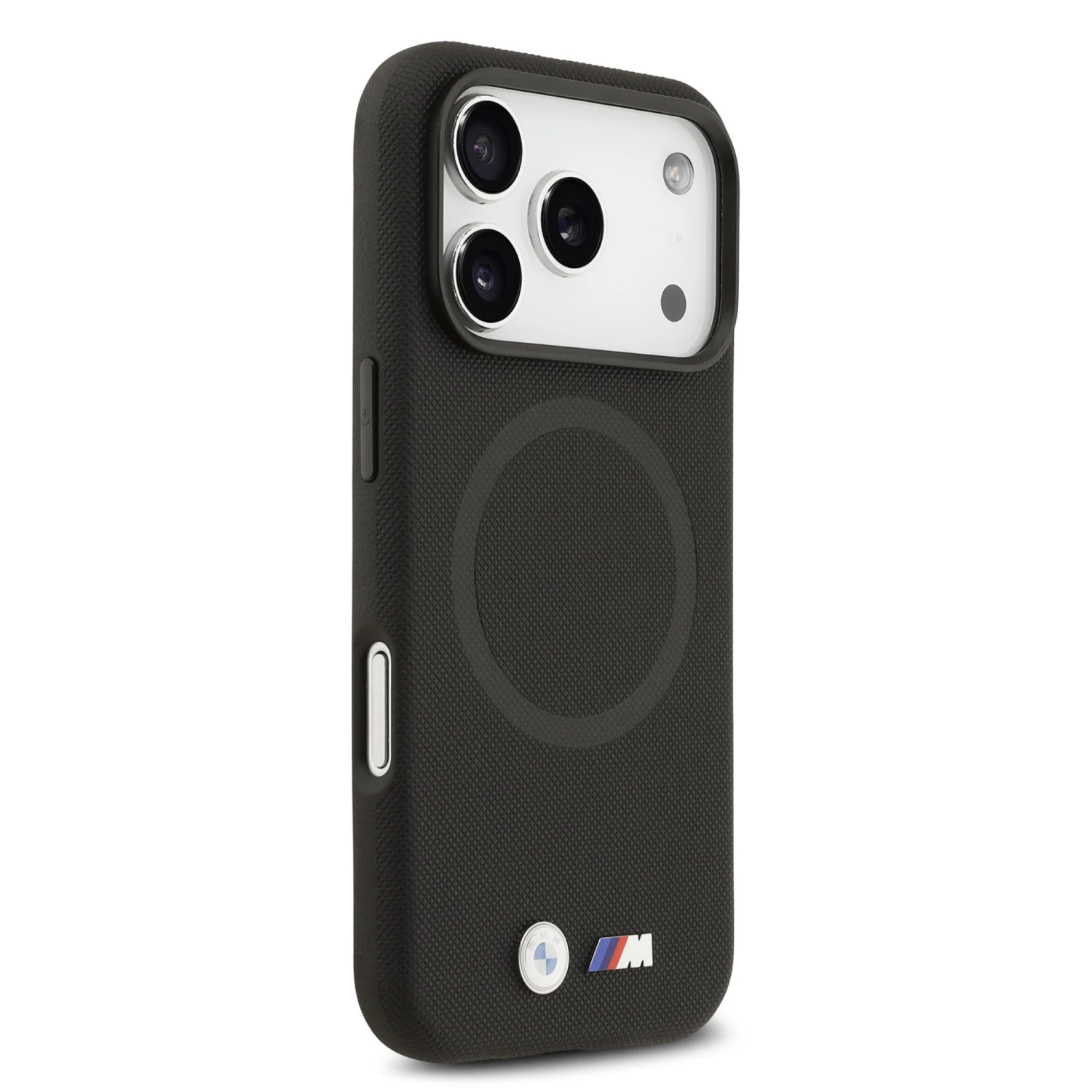 BMW M FW Metal Logo MagSafe Zadní Kryt pro iPhone 17 Pro Black