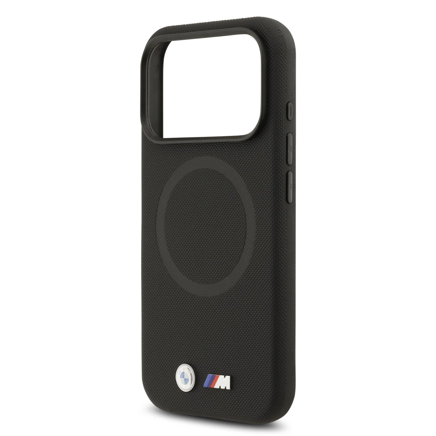 BMW M FW Metal Logo MagSafe Zadní Kryt pro iPhone 17 Pro Black