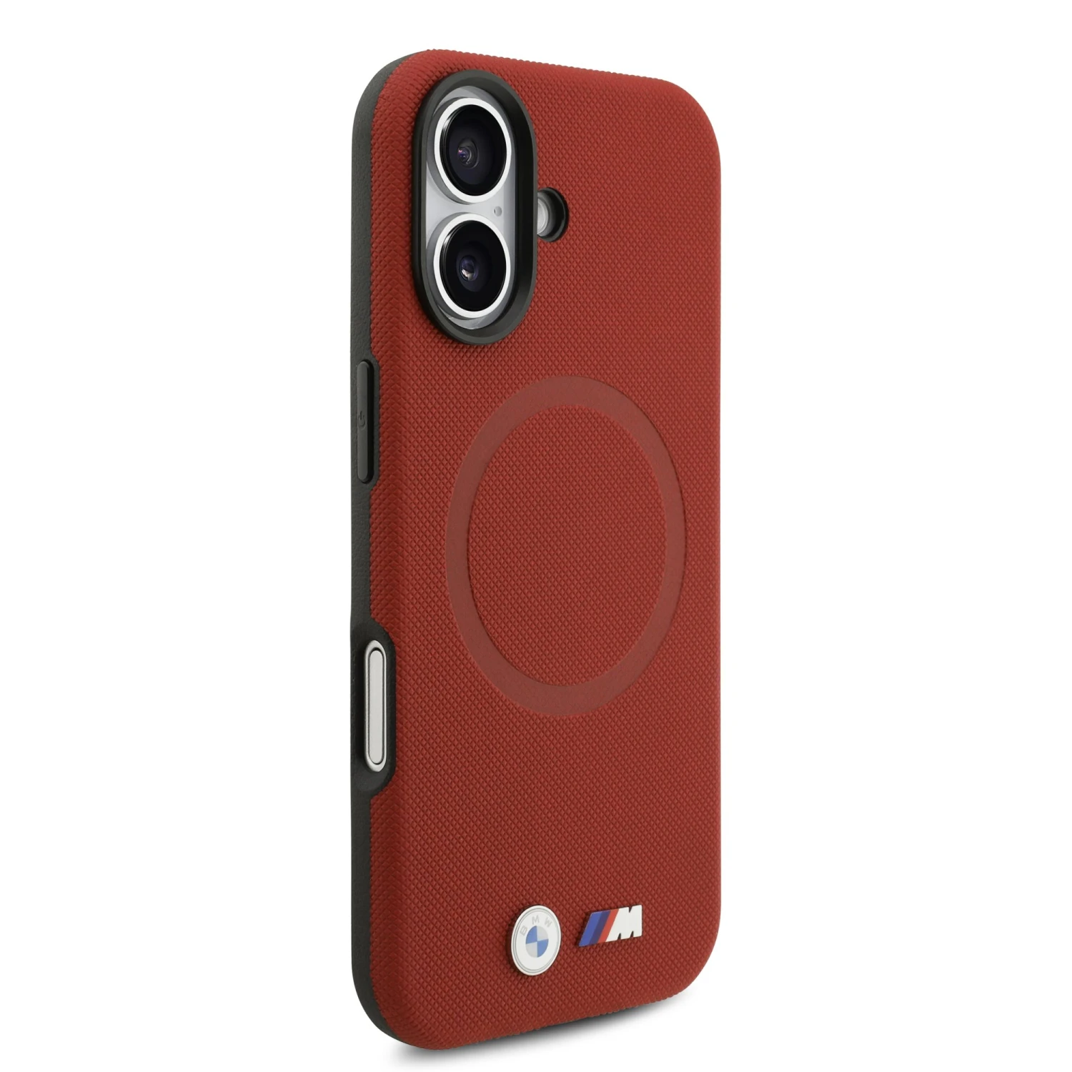 BMW M FW Metal Logo MagSafe Zadní Kryt pro iPhone 17 Red