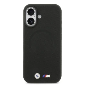 Zadní kryt BMW M FW Metal Logo MagSafe pro Apple iPhone 17, čermá