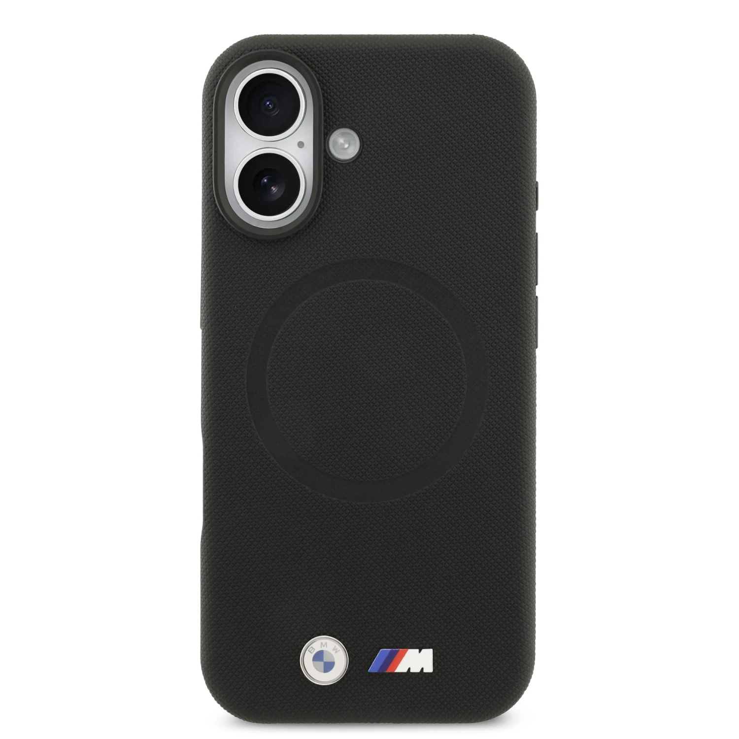 BMW M FW Metal Logo MagSafe Zadní Kryt pro iPhone 17 Black