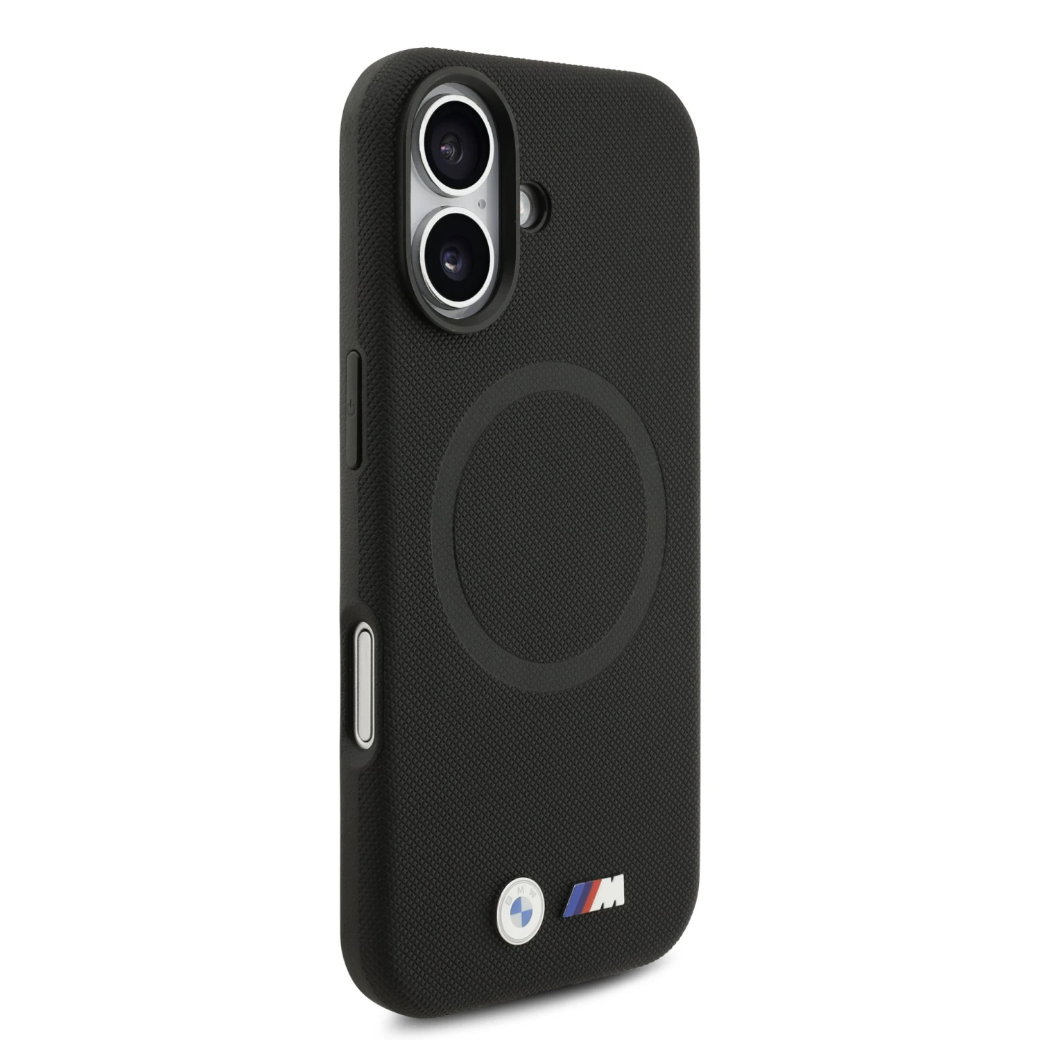 BMW M FW Metal Logo MagSafe Zadní Kryt pro iPhone 17 Black