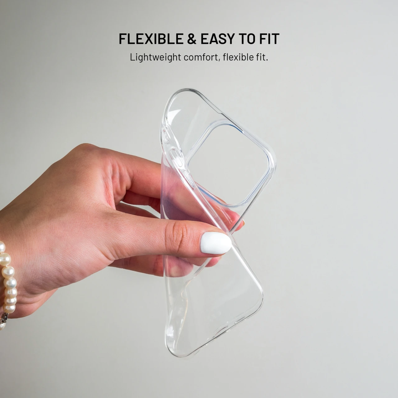TPU gelový kryt FIXED Story AntiUV pro Xiaomi Redmi Note 17 4G, čirý