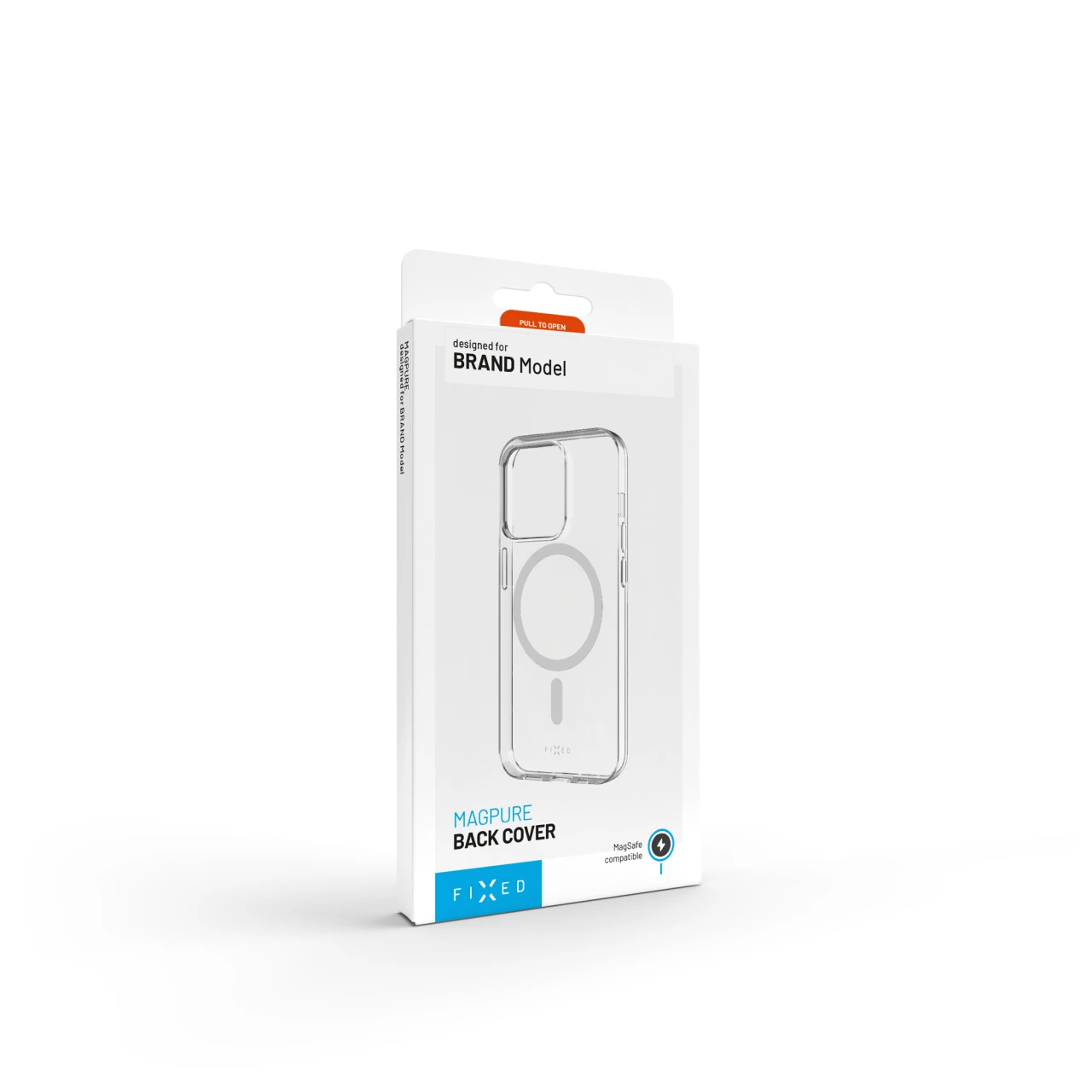 Zadní kryt FIXED MagPure s podporou Magsafe pro Samsung Galaxy Z Flip8, čirý