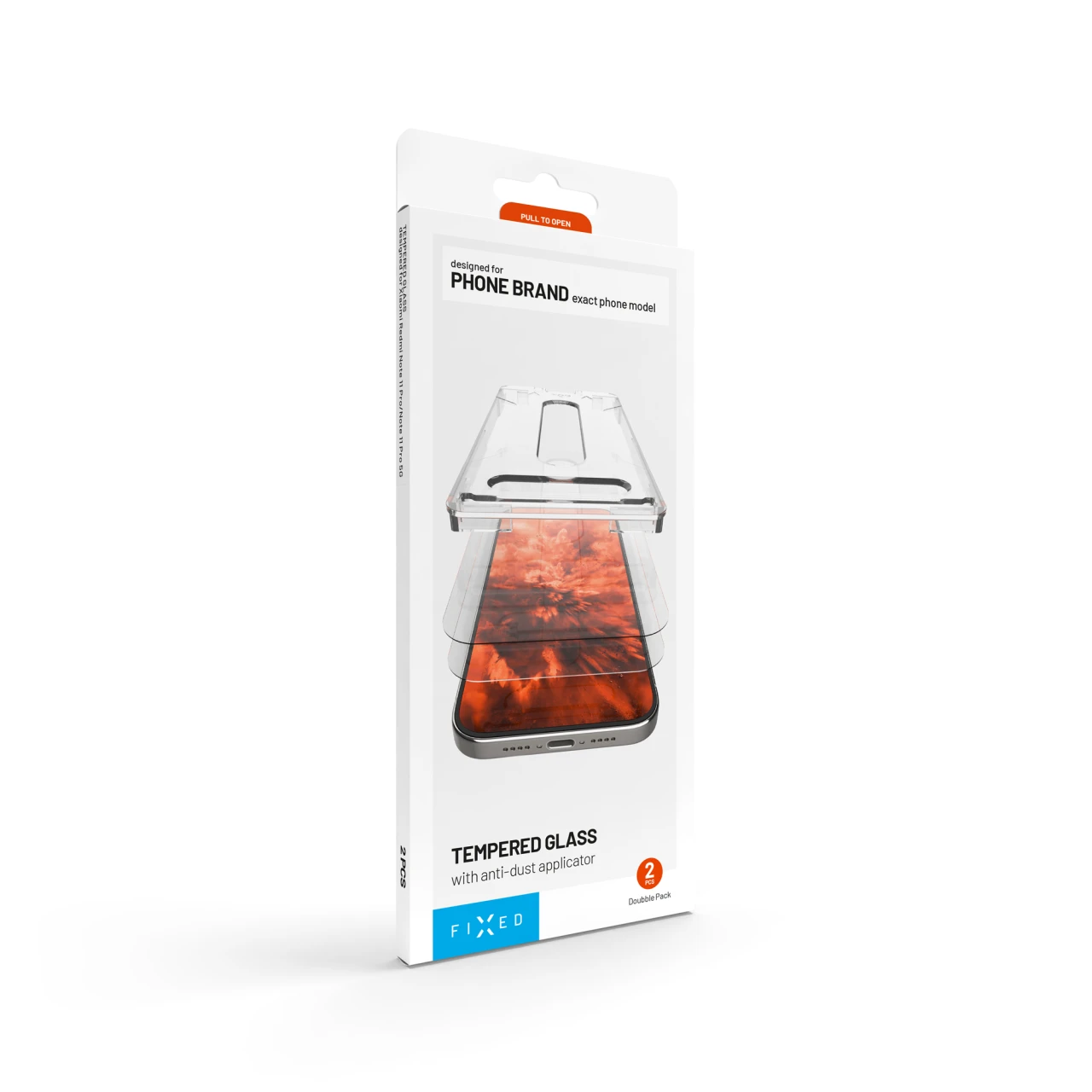 Tvrzené sklo FIXED pro Xiaomi Redmi Note 17 Pro 5G, 2ks, čiré
