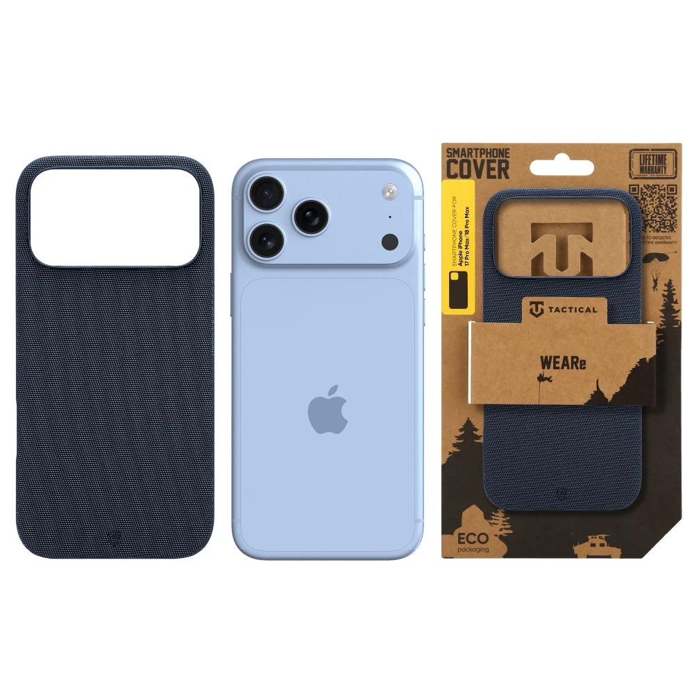 Zadní kryt Tactical MagForce WEARe pro Apple iPhone 16e/17e, blue