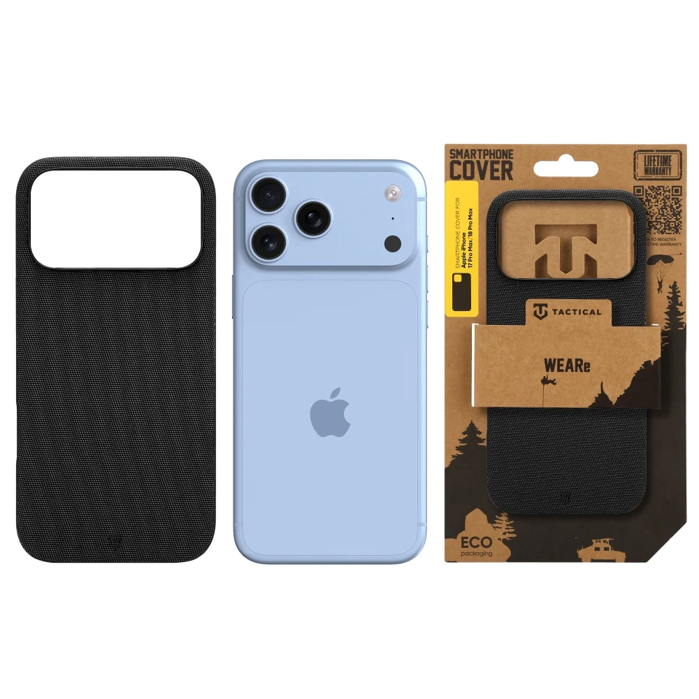 Zadní kryt Tactical MagForce WEARe pro Apple iPhone 16e/17e, black