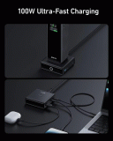 Nabíječka do sítě Anker 100W 2xUSB-C, 1xUSB, 1xkonektor pro Prime powerbanku, černá