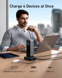 Nabíječka do sítě Anker 100W 2xUSB-C, 1xUSB, 1xkonektor pro Prime powerbanku, černá