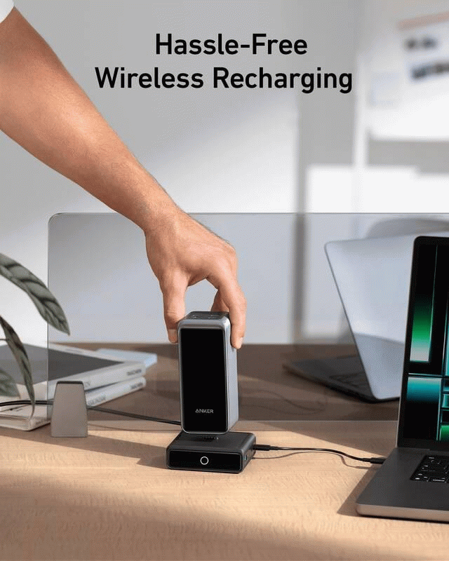 Nabíječka do sítě Anker 100W 2xUSB-C, 1xUSB, 1xkonektor pro Prime powerbanku, černá