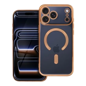 Zadní kryt ELECTRO MAG COVER case s MagSafe pro Apple iPhone 17 Pro Max / 18 Pro Max, gold