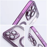 Case for iPhone 17 Pro / 18 Pro Electro Mag Cover compatible with MagSafe sky blue