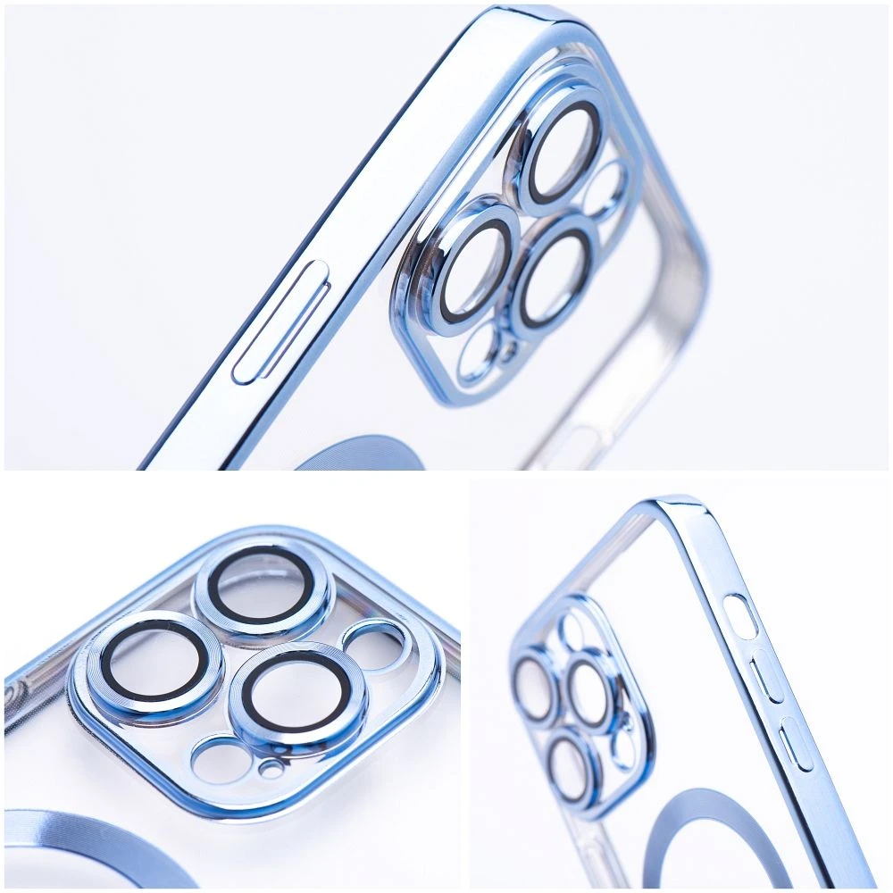 Case for iPhone 17 Pro Max / 18 Pro Max Electro Mag Cover compatible with MagSafe navy blue